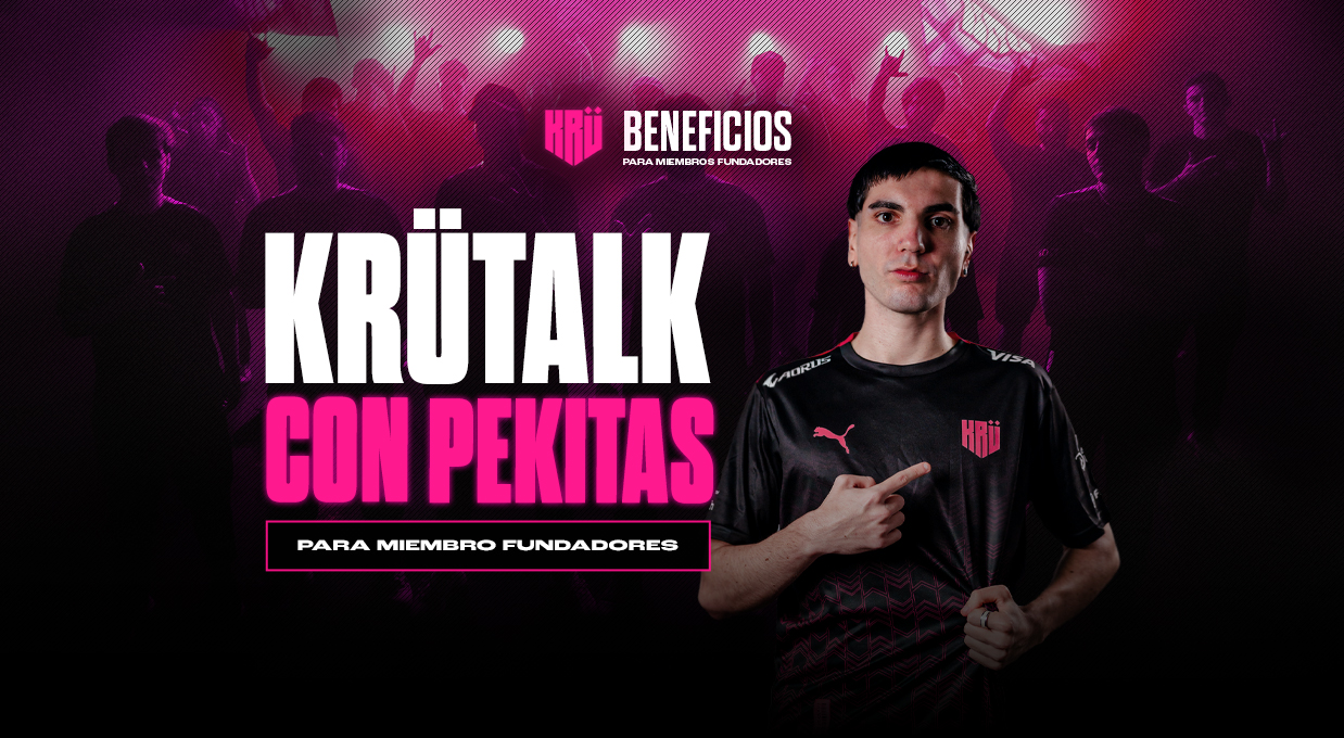KRÜTalk con Pekitas 🎙️ banner