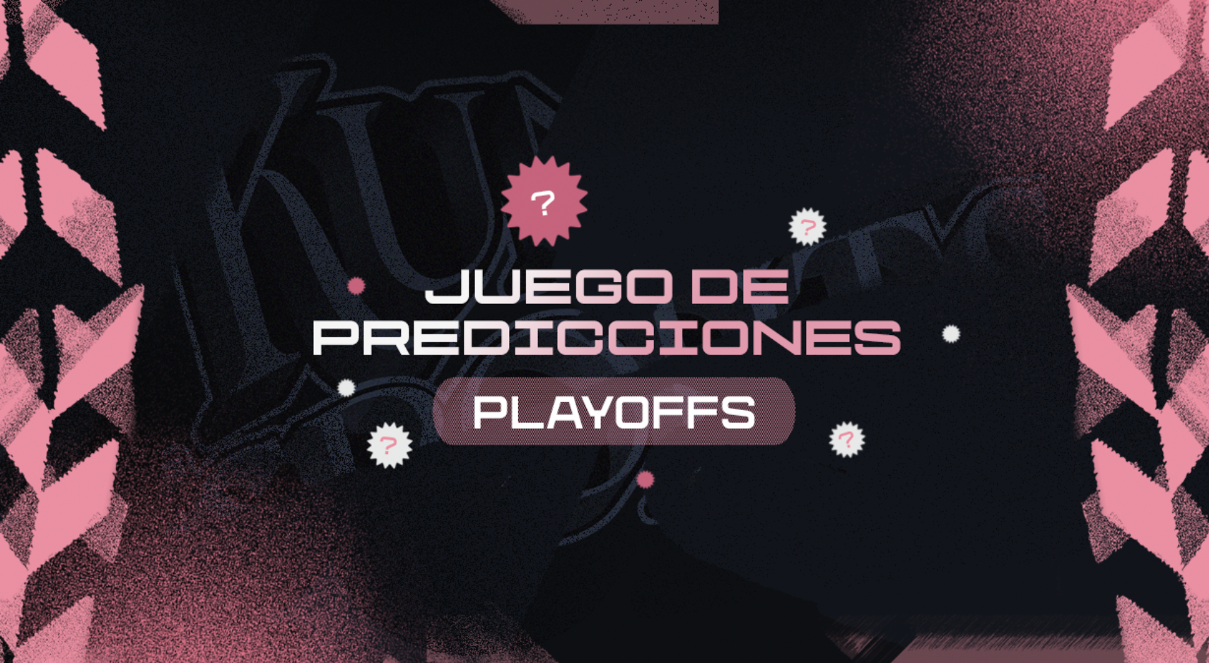 Juego de Predicciones - PLAYOFFS banner