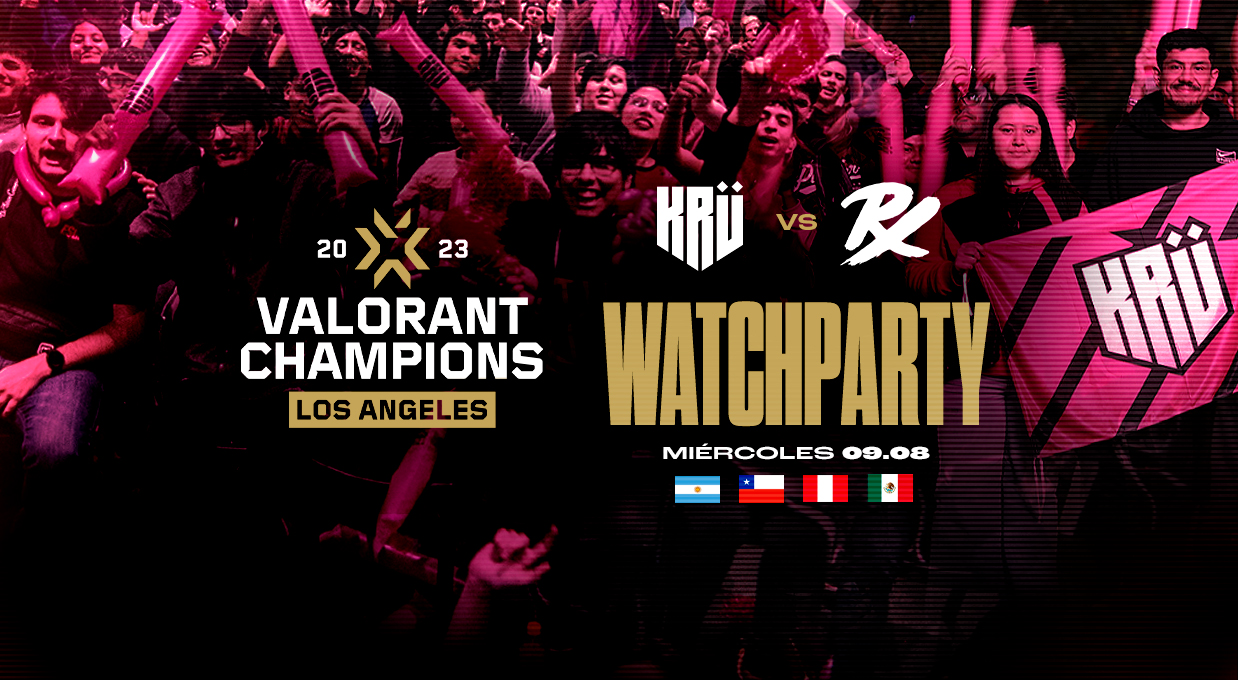 Watchparty | KRÜ VS Paper Rex | Valorant Champions