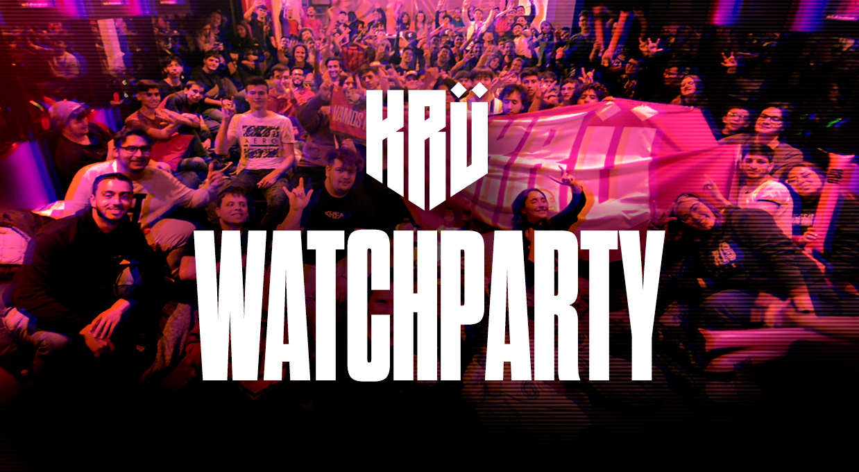 Watchparty | KRÜ VS GIANTS | Champions CL  banner