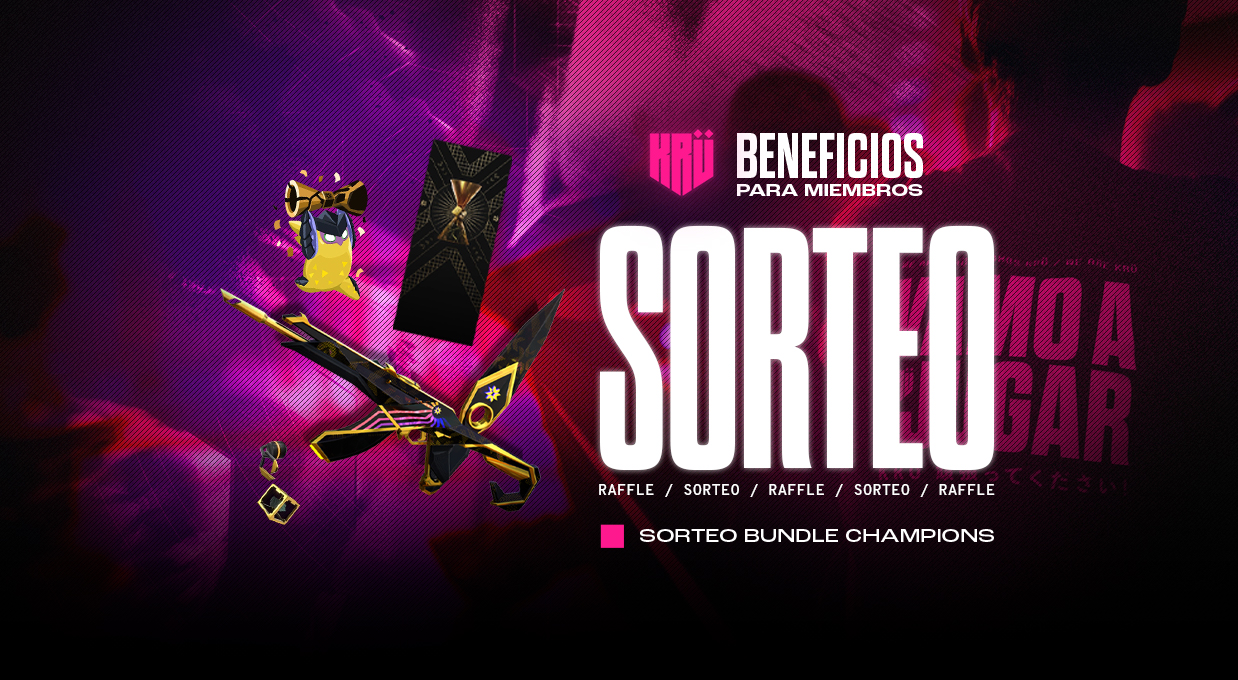 Sorteo - Champions Bundle banner