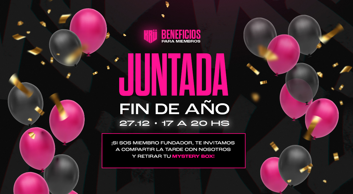 JUNTADA DE FIN DE AÑO 🥳 banner