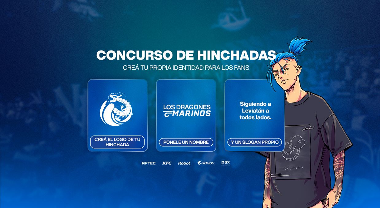 ¡LLEGÓ EL CONCURSO DE HINCHADAS DE LEVIATAN!