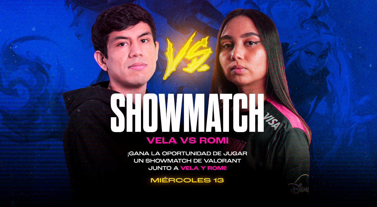 VELA vs ROMI - Showmatch de Miembros banner
